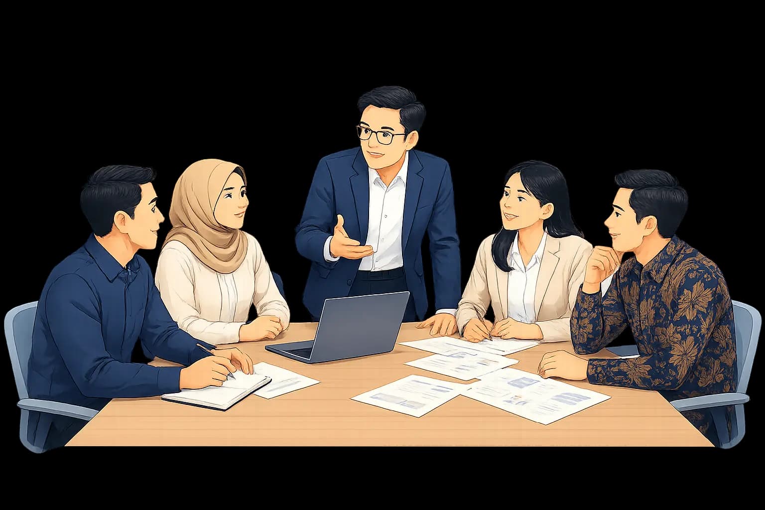 Diskusi Kurikulum Pelatihan PT Harapan Amar Jaya